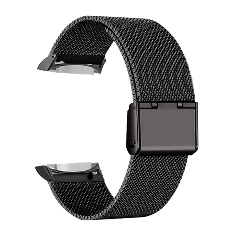 Stainless Steel Band for Samsung Gear S2 - Metal Strap with Connectors for SM-R720 Smartwatch - Shoplyi