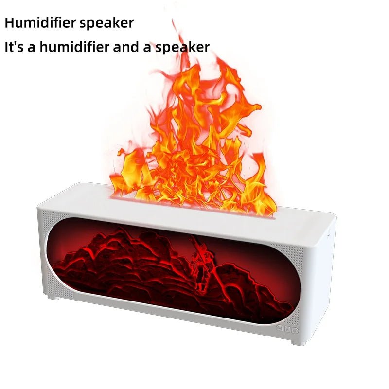 Wukong Simulated Flame Humidifier & Speaker